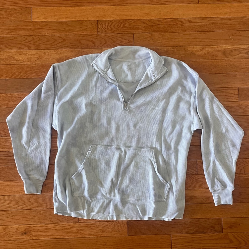 Tie die crew neck